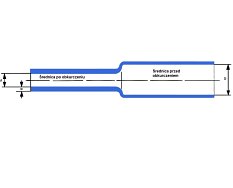 RURA TERMOKURCZLIWA 12,7/6,4 PRZEZROCZYSTA